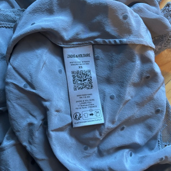 Zadig & Voltaire Risty Diamente Silk Dress - Picture 6 of 9